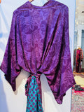 Kimono Wrap Dress - Shadow