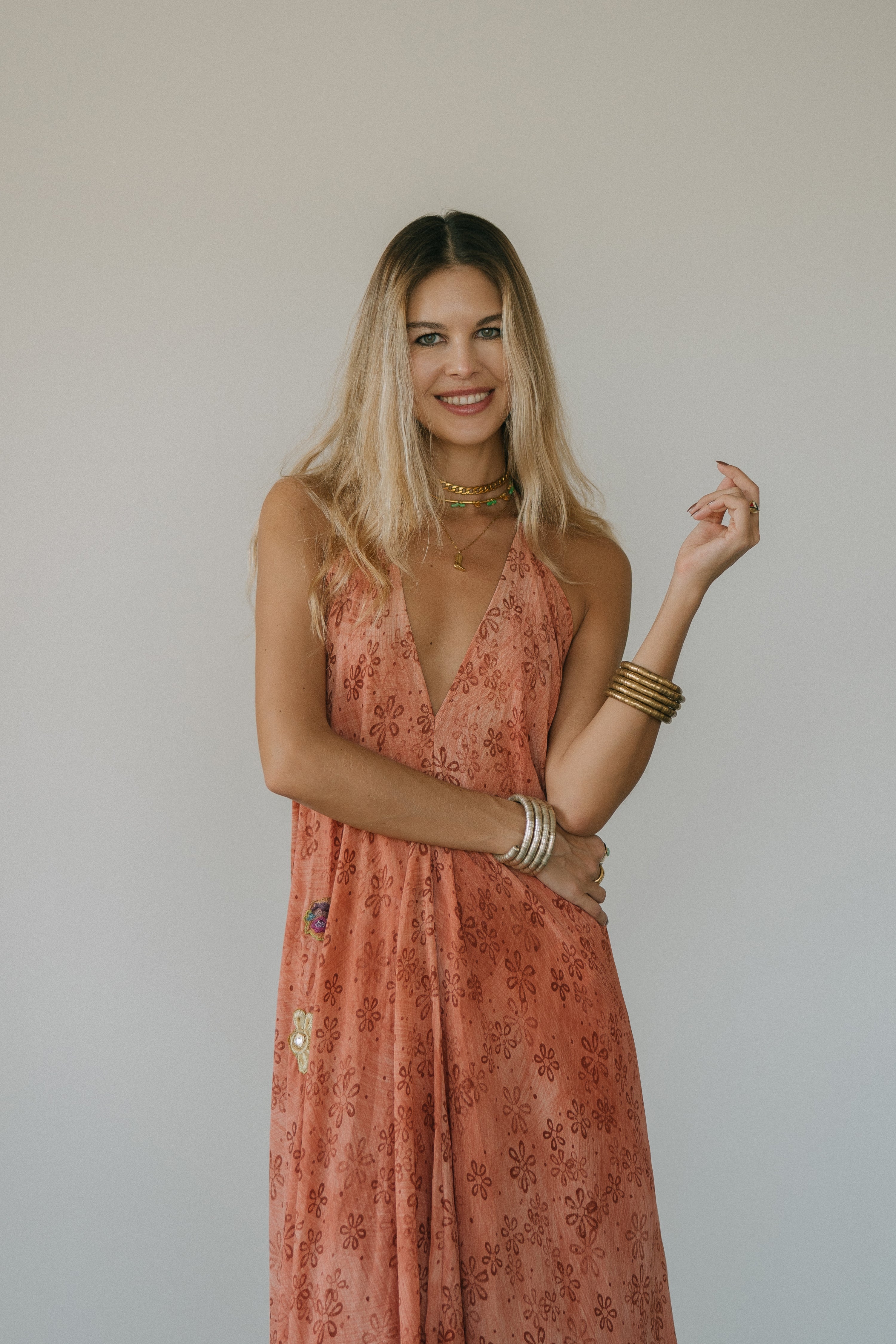 Sun Child Classic Silk Dress - Atlas