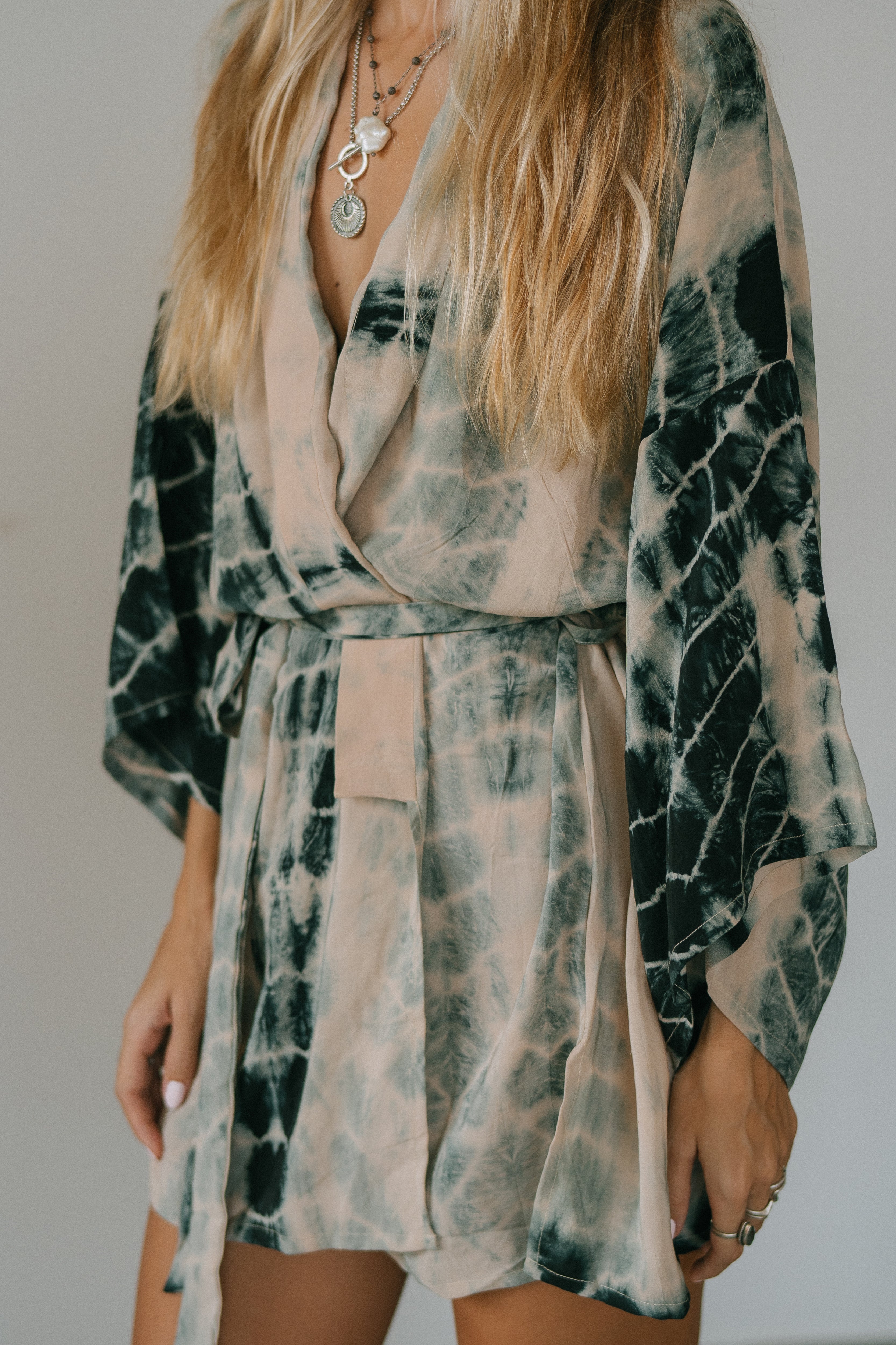 Kimono Wrap Dress - Joshna
