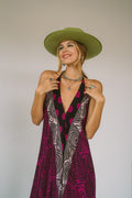 Sun Child Classic Silk Dress - Beni