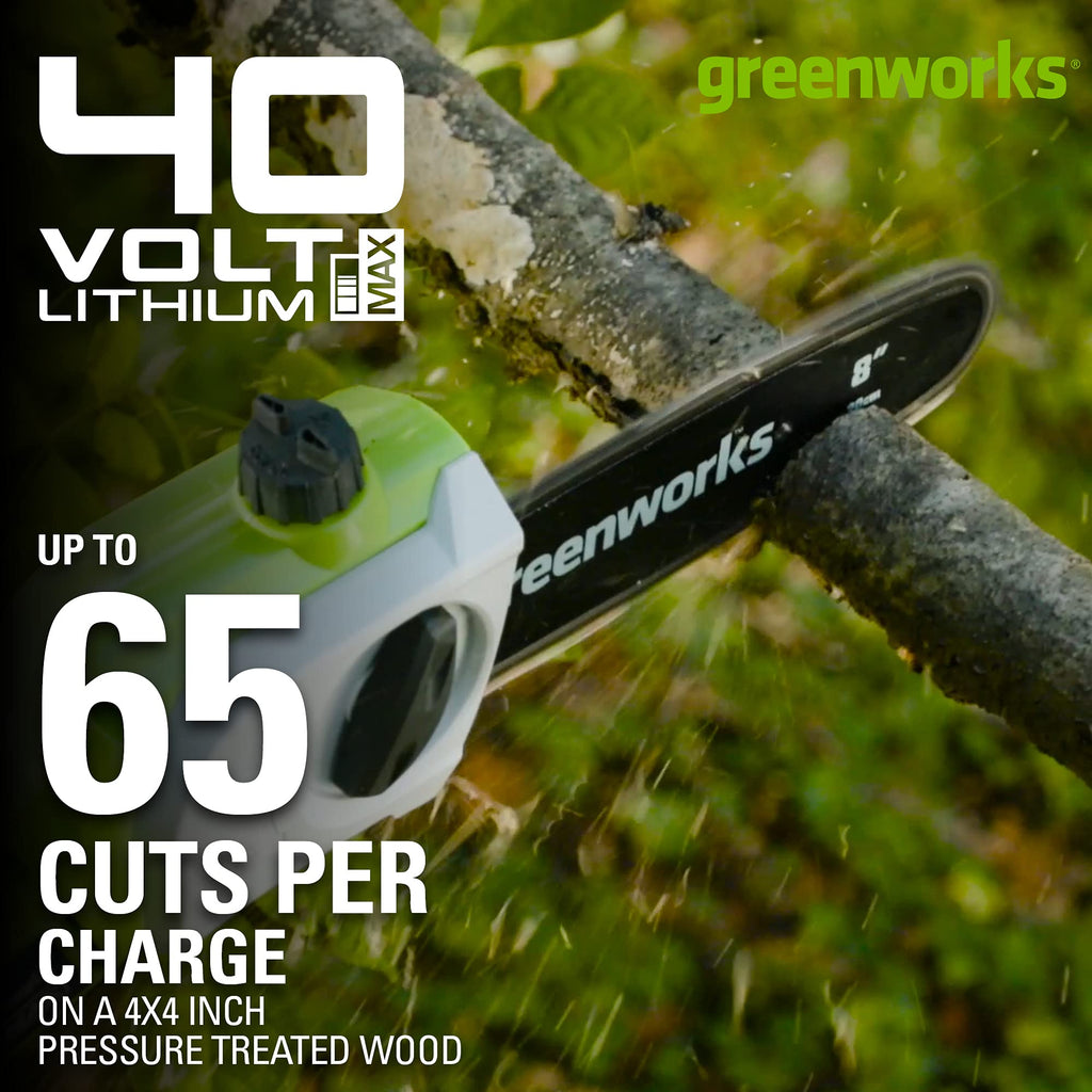 Greenworks Polesaw Hedge 2 0Ah Battery