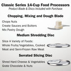 Cuisinart DFP 14BCNY Processor Brushed Stainless