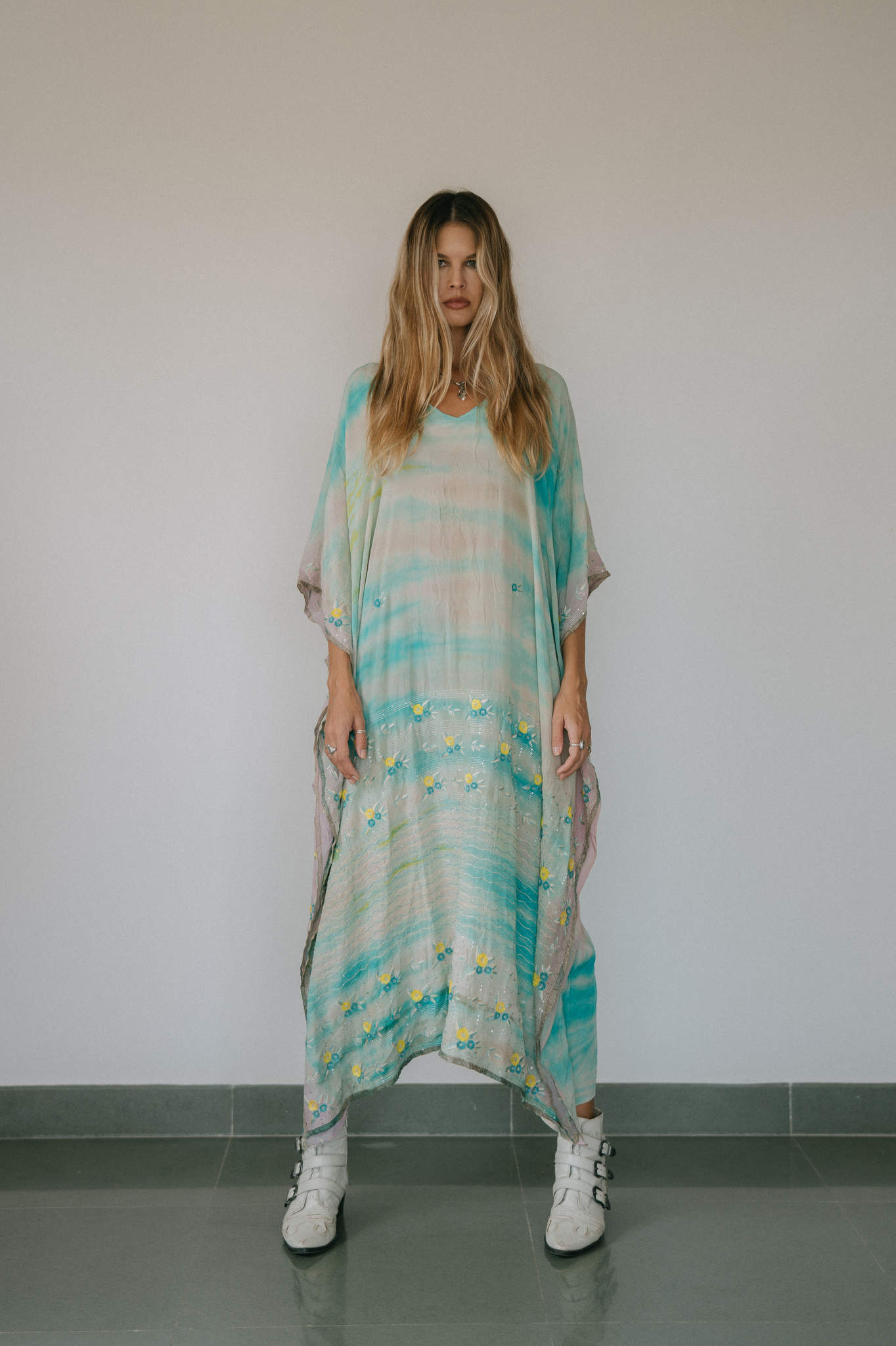 Long Caftan - Ash