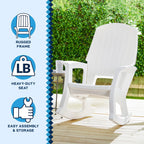 Semco Rockaway Plastic Rocking Chair