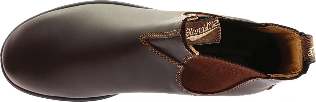 Blundstone Super 550 Series Chelsea Boot Antique Brown Leather 9 M