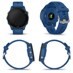 Garmin Forerunner 255 GPS Running Smartwatch Tidal Blue with Wearable4U E-Bank Bundle