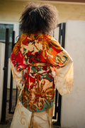 Kimono Wrap Dress - Saxton