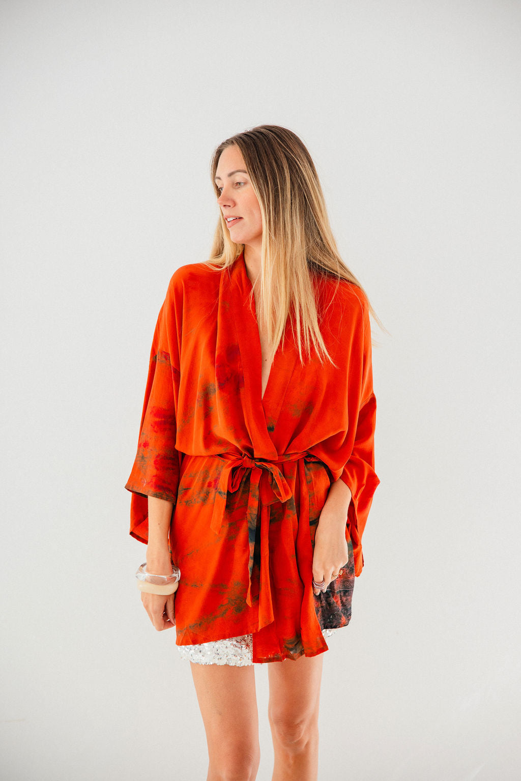 Kimono Wrap Dress - Showgirl