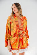 Kimono Wrap Dress - Juno