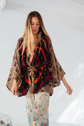 Kimono Wrap Dress - Caitlin