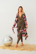 Long Jacket With Belt - Michelle