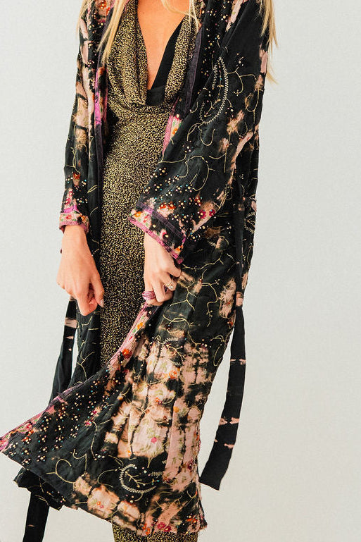 Long Jacket With Belt - Tia