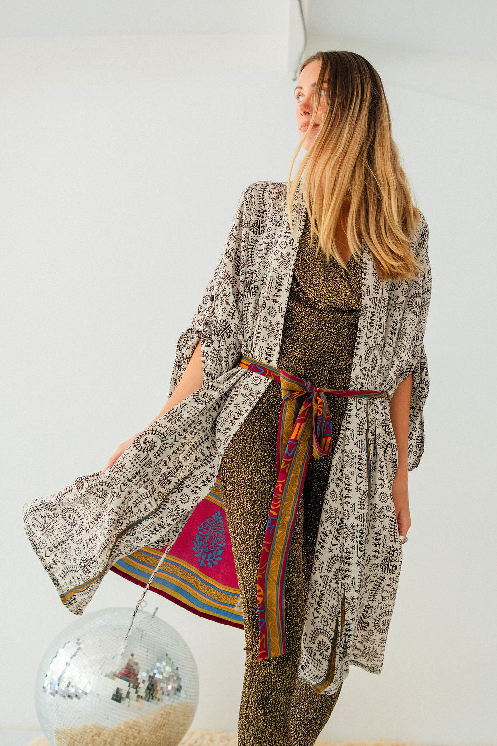 Long Jacket With Belt - Tampa
