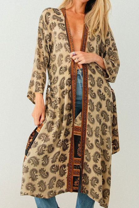 Long Jacket With Belt - Packers