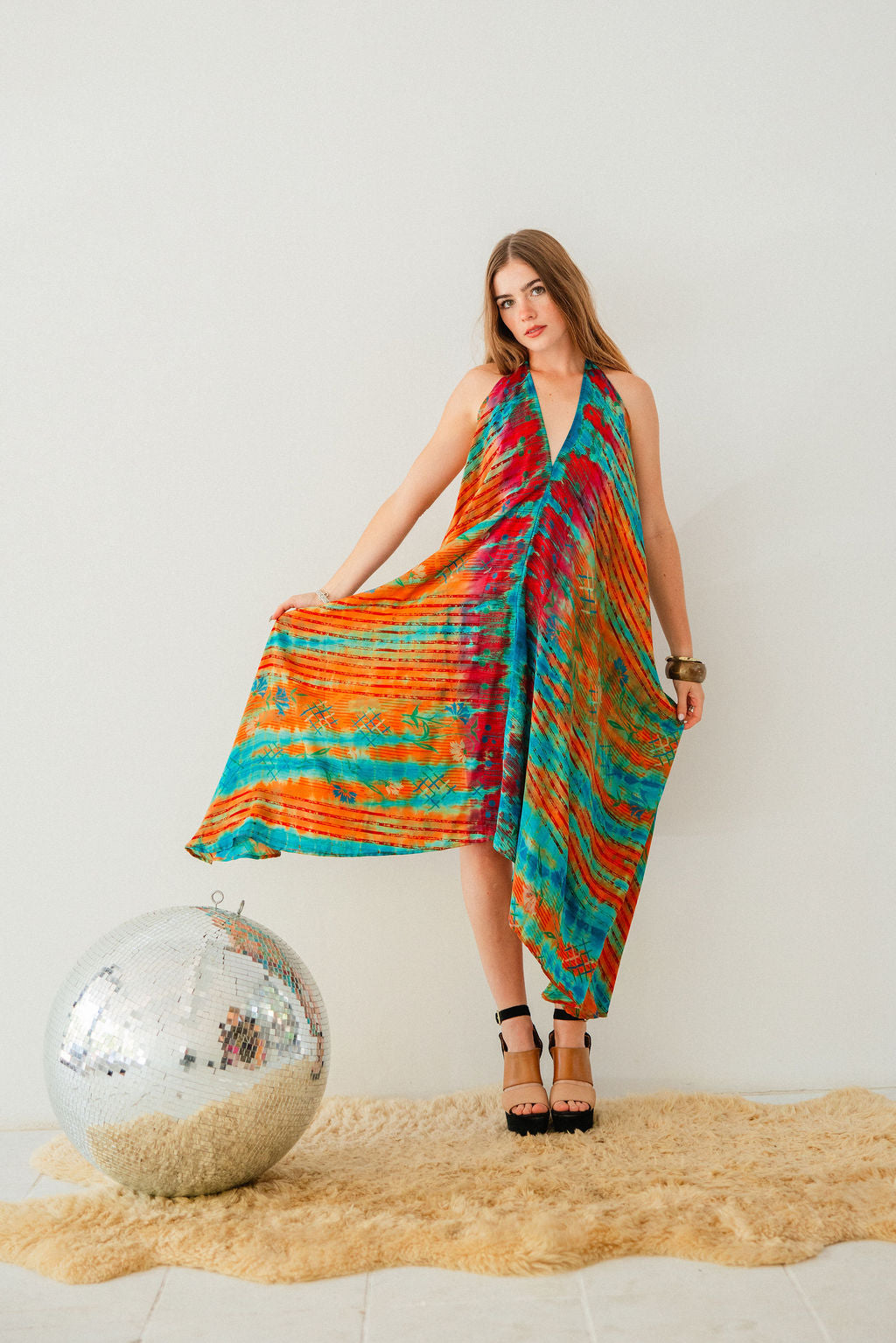 Sun Child Classic Silk Dress - Josh