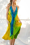 Sun Child Classic Silk Dress - Ojai