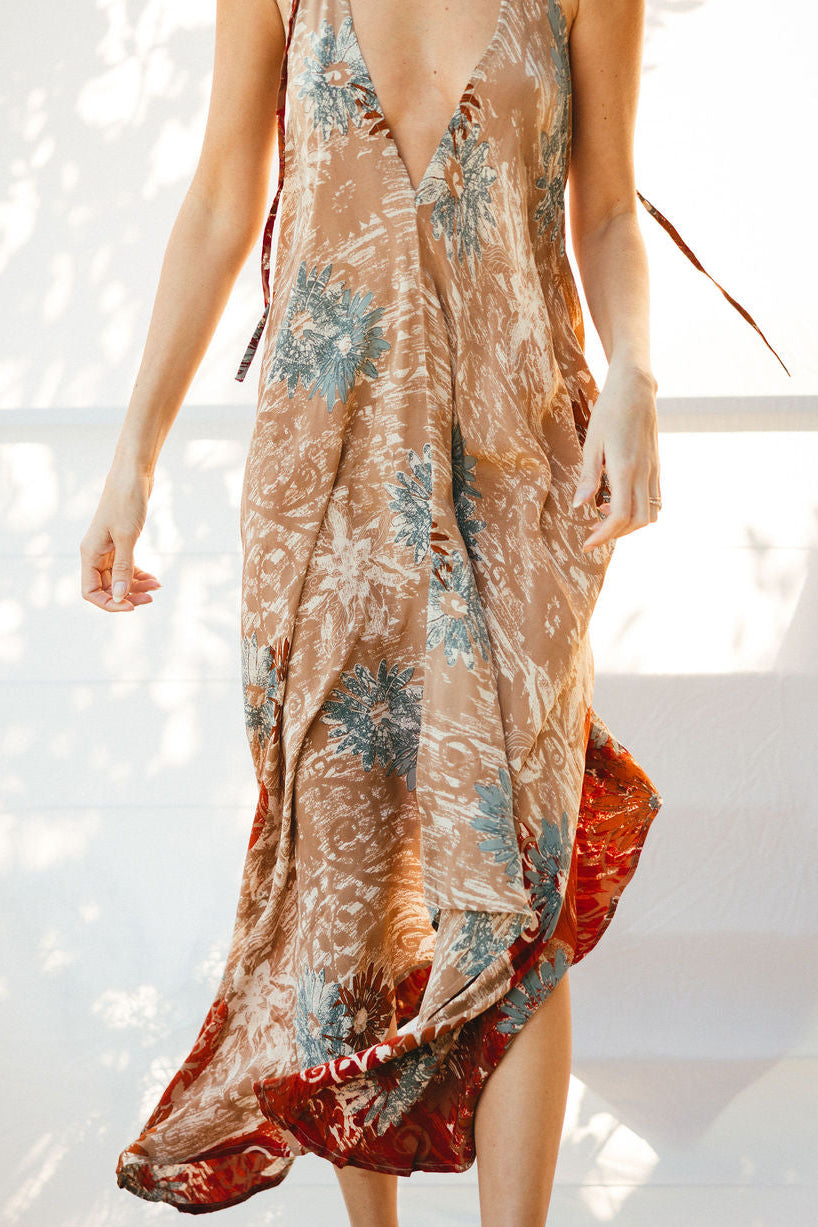 Sun Child Classic Silk Dress - Morgan