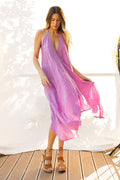 Sun Child Classic Silk Dress - Honey
