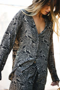 Open Back Boyfriend Shirt - Spring