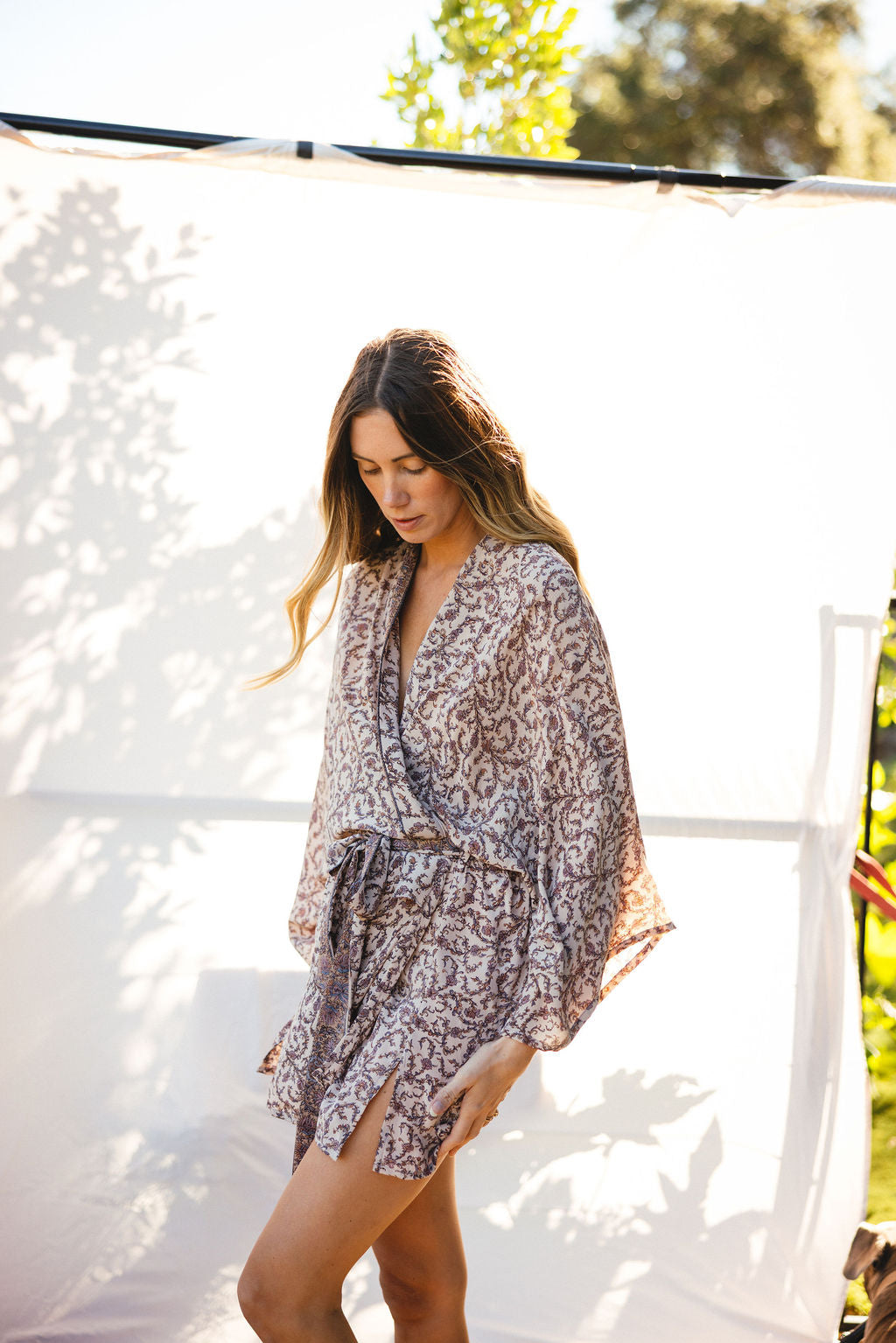 Kimono Wrap Dress - Fran