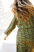 Long Jacket With Belt - Wolf