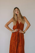 Sun Child Classic Silk Dress - Ayano