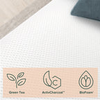 Zinus 10" Green Tea Memory Foam Mattress, Twin
