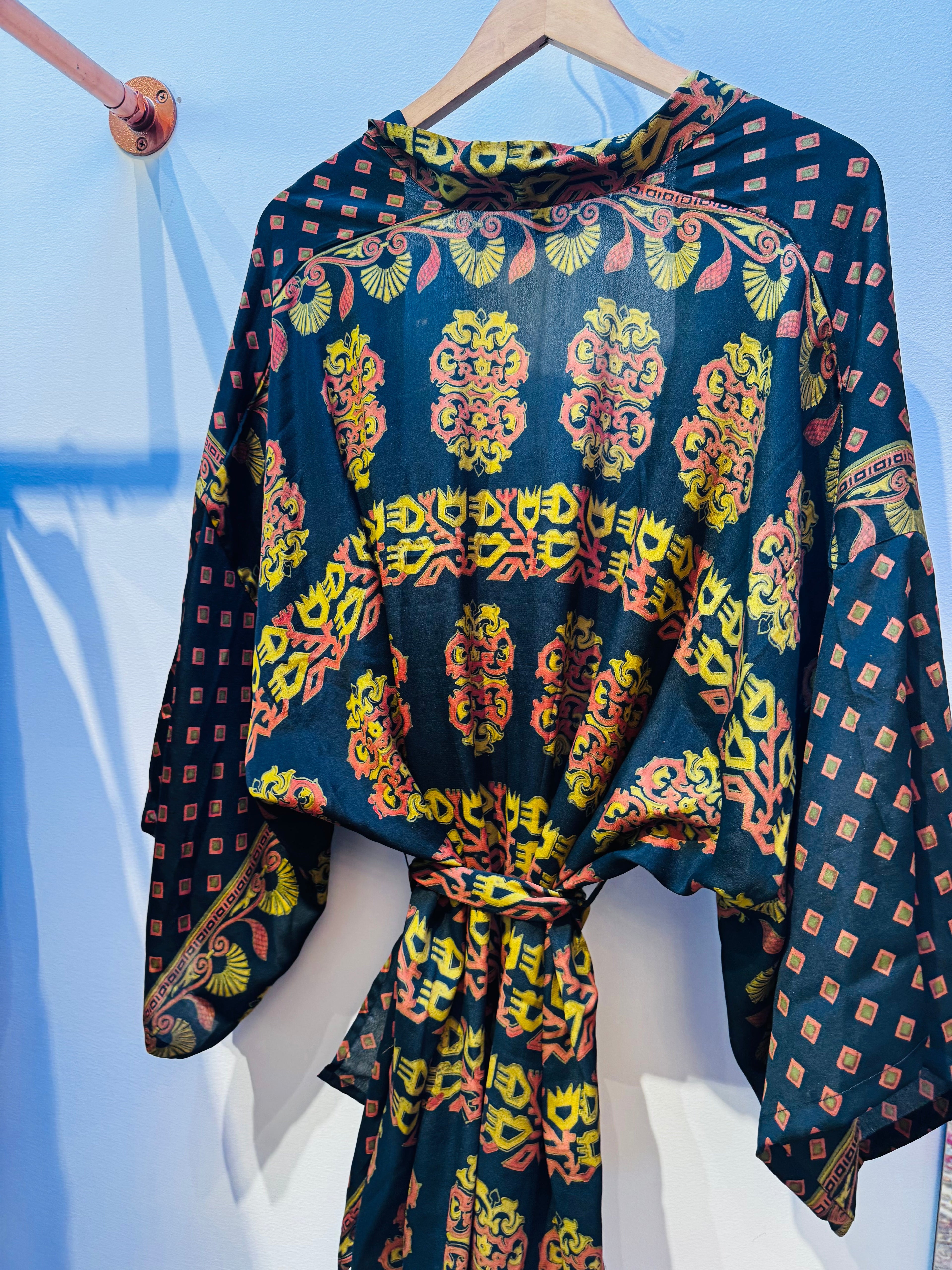Kimono Wrap Dress - Zeno