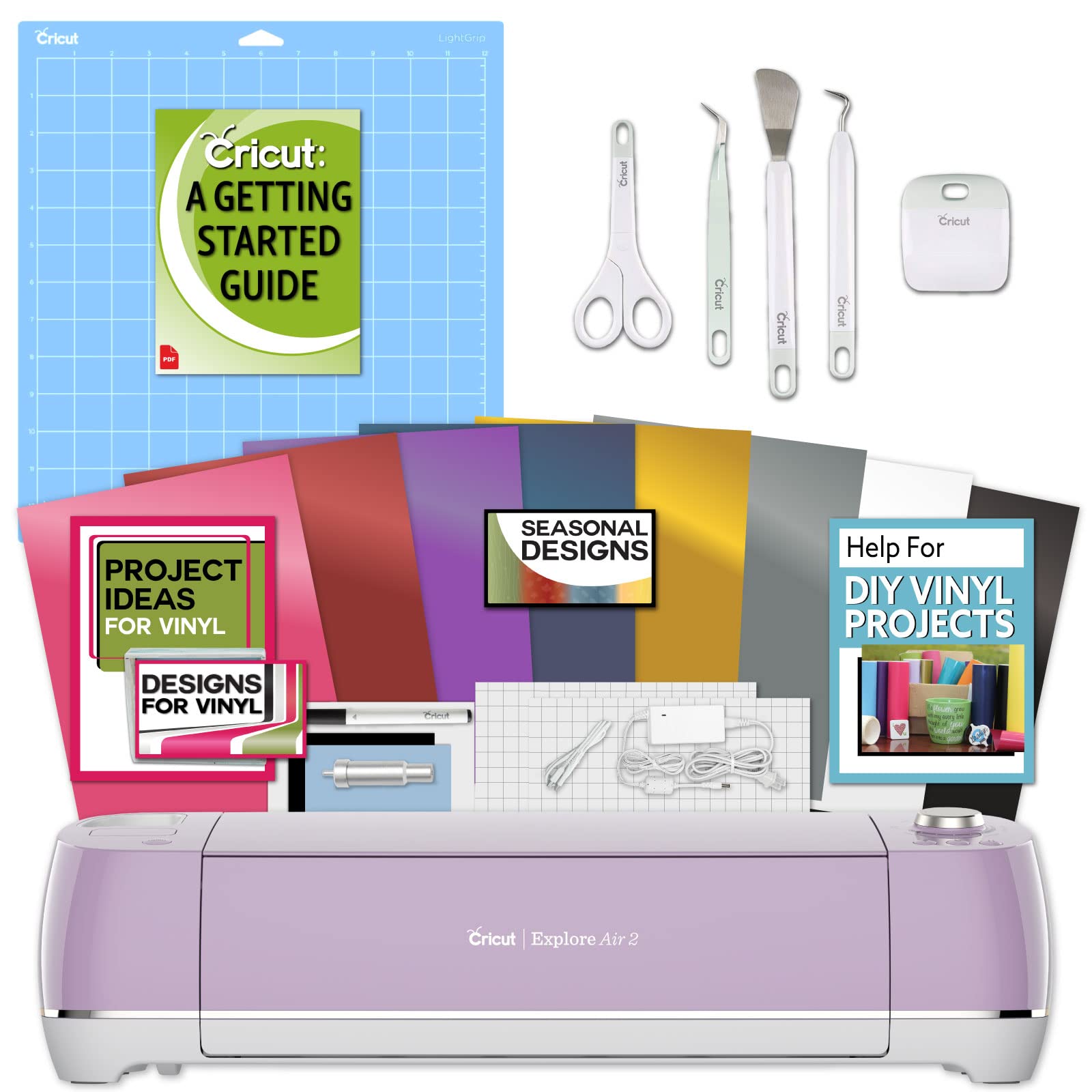 Cricut Explore Lilac Machine Bundle