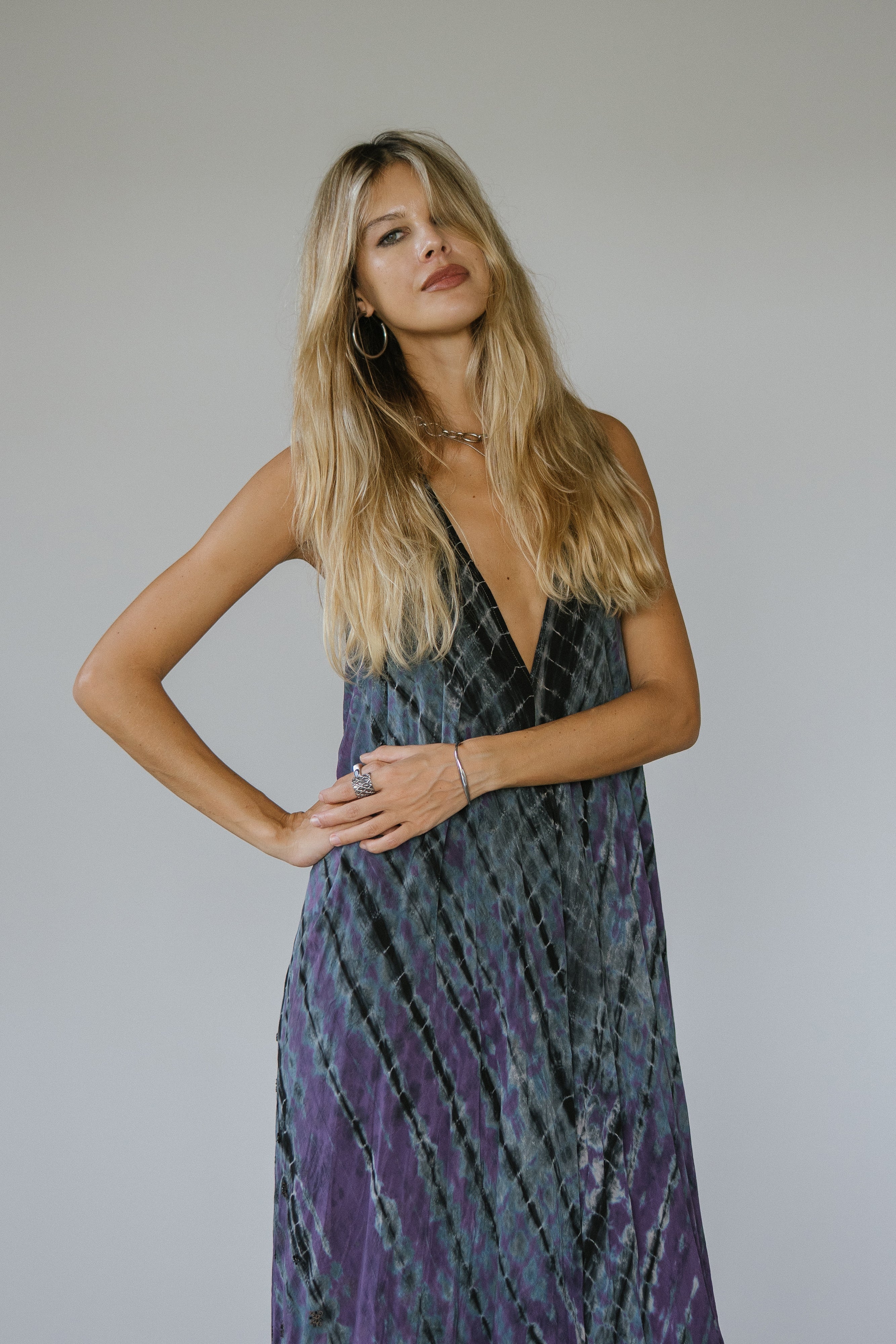 Sun Child Classic Silk Dress - Morgan