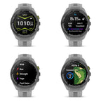 Garmin Approach S70 42MM Fitness Tracker Watch, Golf GPS Premium Smartwatch For Men, 1.2" Touchscreen, Garmin Watch With AMOLED Display and 42000 Preloaded Courses - Gray - Garmin Watches For Men