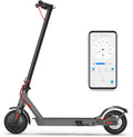 Hiboy Electric Scooter, S2 Electric Scooters for Adults 220lbs, 8.5" Solid Tires 17 Miles Long Range 19 MPH Speed, Portable Folding Kick E-Scooter Urban Commuter