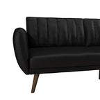 Novogratz Brittany Futon Convertible Leather