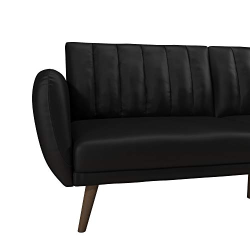 Novogratz Brittany Futon Convertible Leather