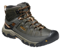 KEEN Targhee III Mid Waterproof Hiking Boots for Men - Black Olive/Golden Brown - 9W