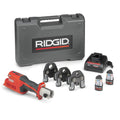 RP 241 Compact Inline Press Tool Kit Includes 3 ProPress Jaws (1/2 in., 3/4 in., 1 in.), 2-12V Batteries, Charger   Case 57373