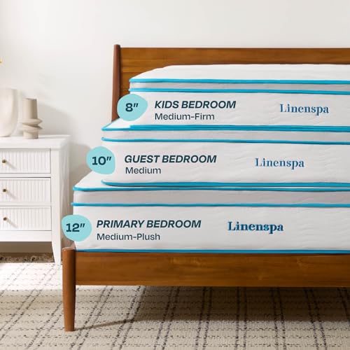 Linenspa Memory Innerspring Hybrid Mattresses