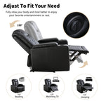ANJ Electric Recliner Leather Reclining