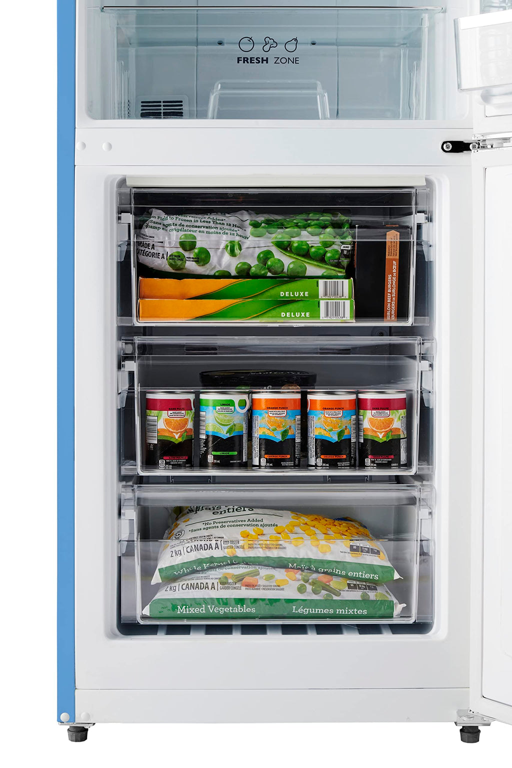 iio Retro Refrigerator Bottom Freezer