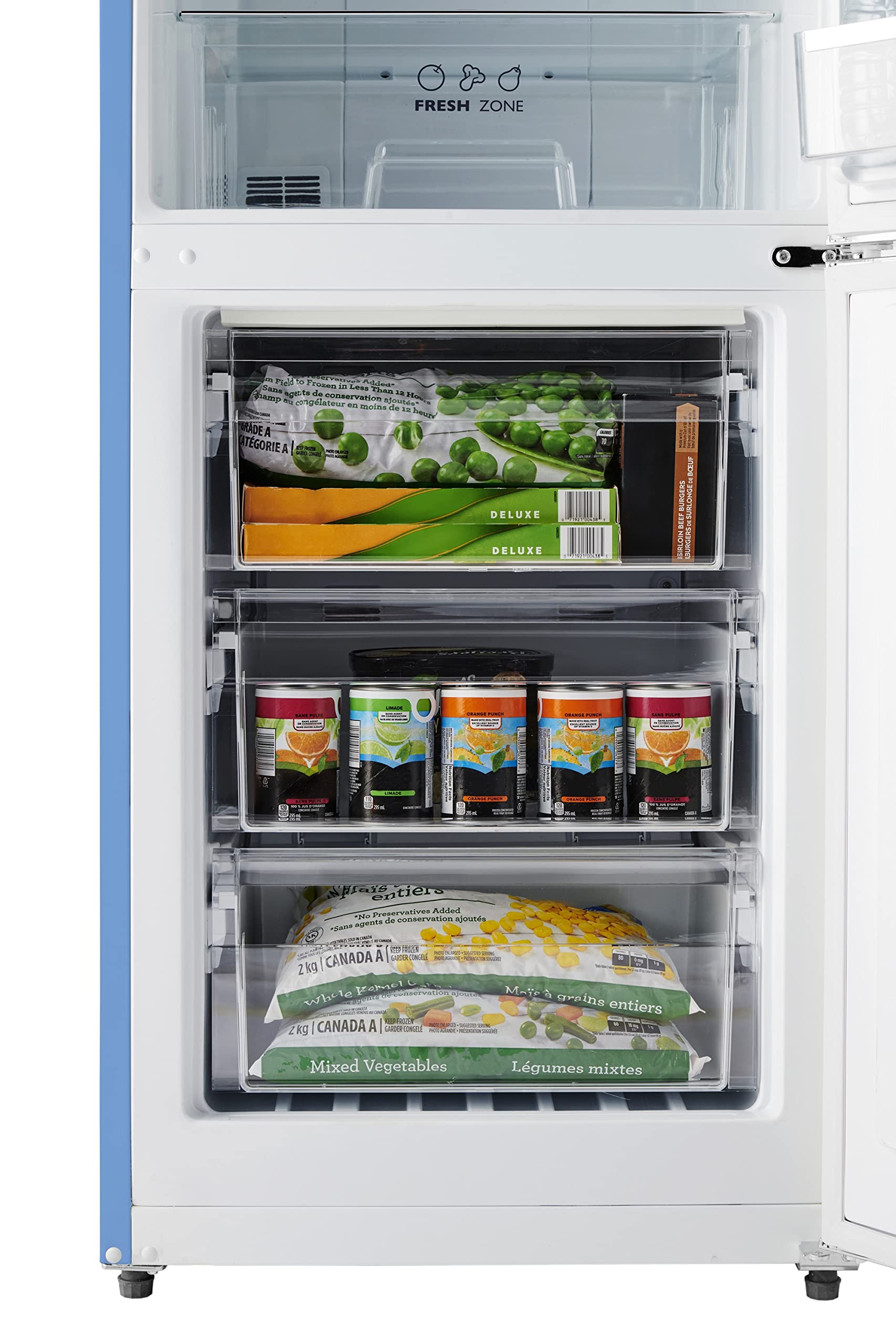 iio Retro Refrigerator Bottom Freezer