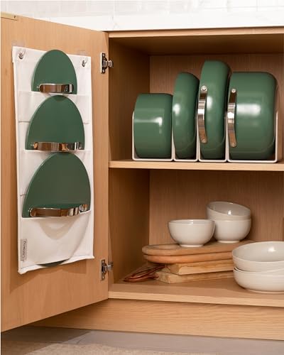 12 Piece Caraway Nonstick Cookware Stovetop