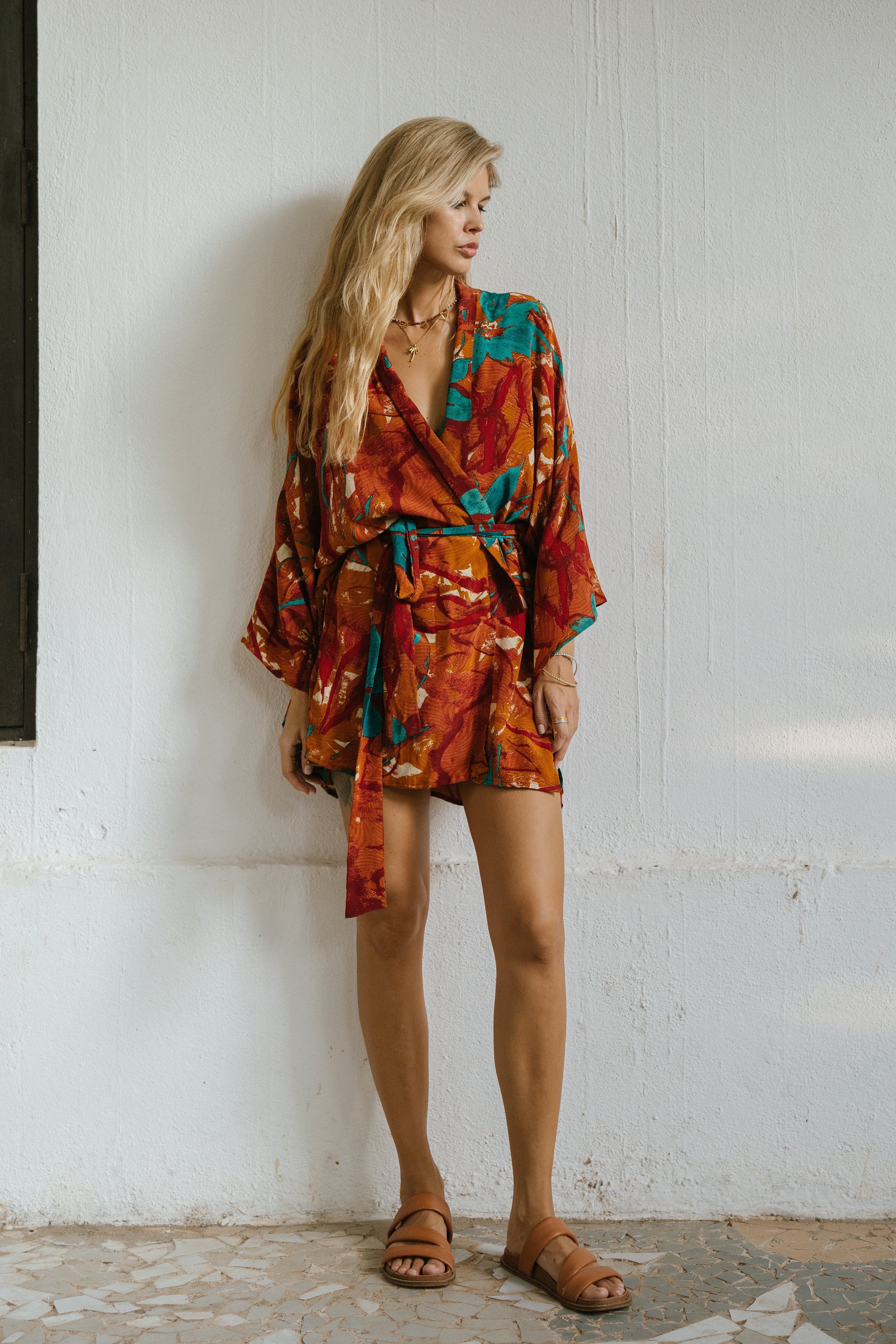 Kimono Wrap Dress - One of a Kind - Jasper