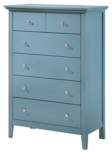 Glory Furniture Hammond Blue Chest