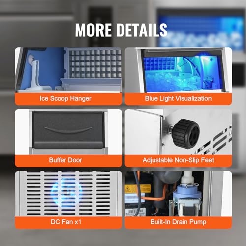 VEVOR Commercial Ice Maker Machine