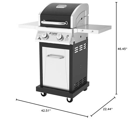 Nexgrill 720 0864RA 2 Burner Stainless Propane Grills