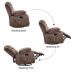 INZOY Recliner Vibration Vibrating Overstuffed