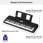 PSR E383 Sensitive Portable Keyboard Beginners