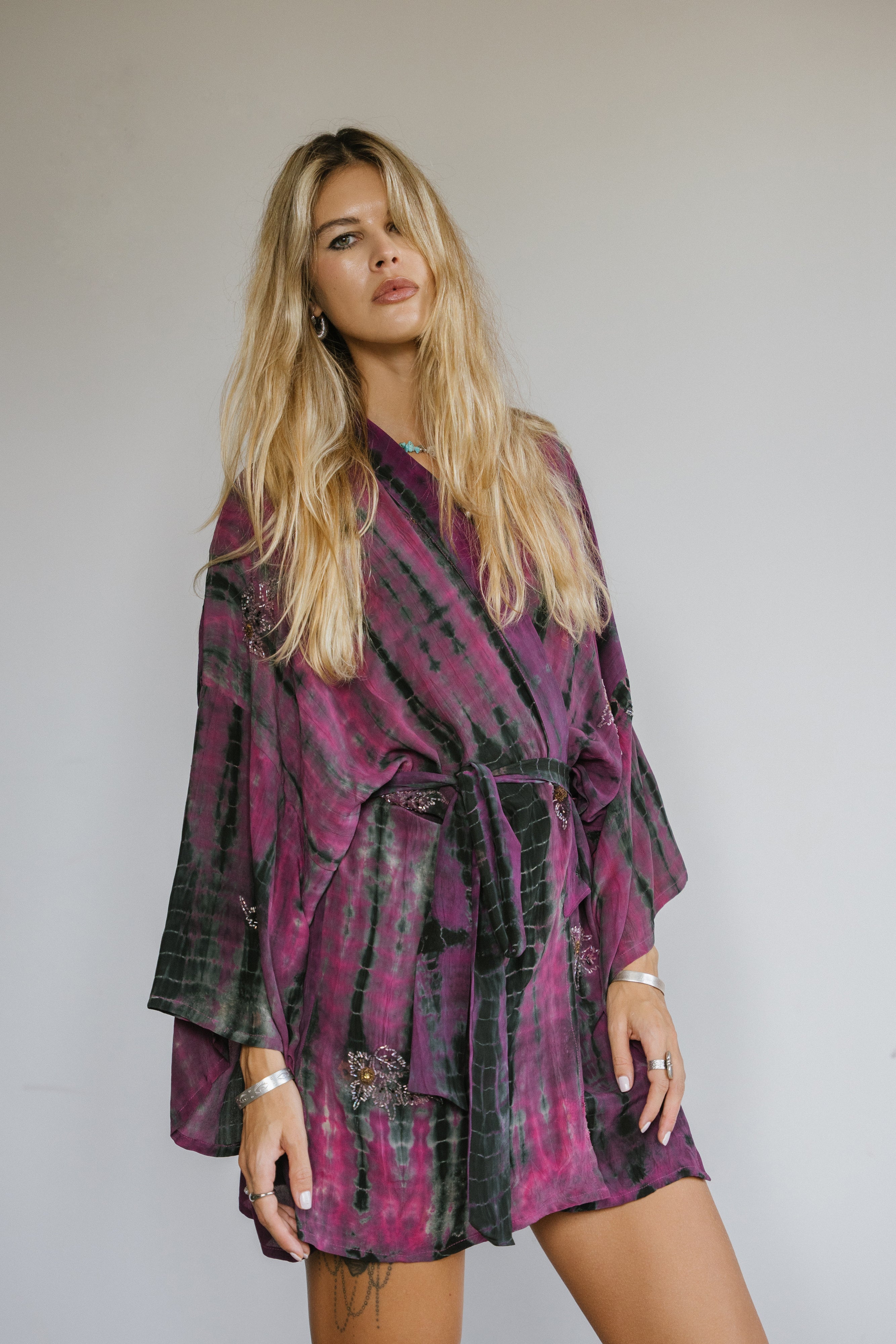 Kimono Wrap Dress - Joel