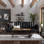 Novogratz Brittany Futon Convertible Leather
