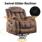 INZOY Recliner Vibration Vibrating Overstuffed